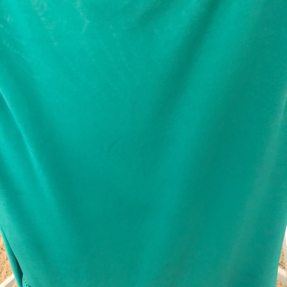 Bcbgmaxazria cocktail mini dress green dress |turquoise | stretch - Picture 9 of 14